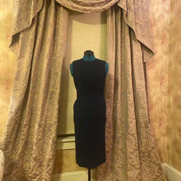 Givenchy vintage, fitted navy dress size 38 - Picture 14 of 15